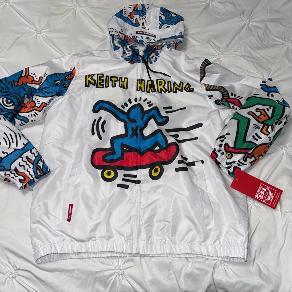 Keith Haring + Members Only Jacket